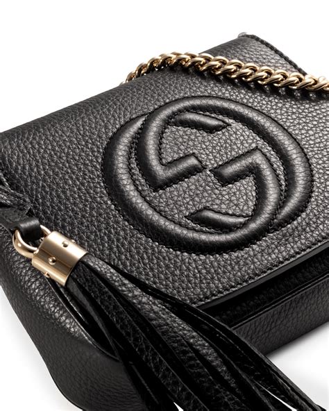 black gucci cross over bag|authentic Gucci crossbody bag unisex.